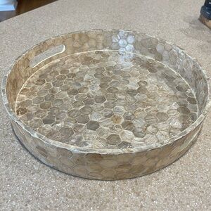 Pier1 Mother of Pearl Table Tray